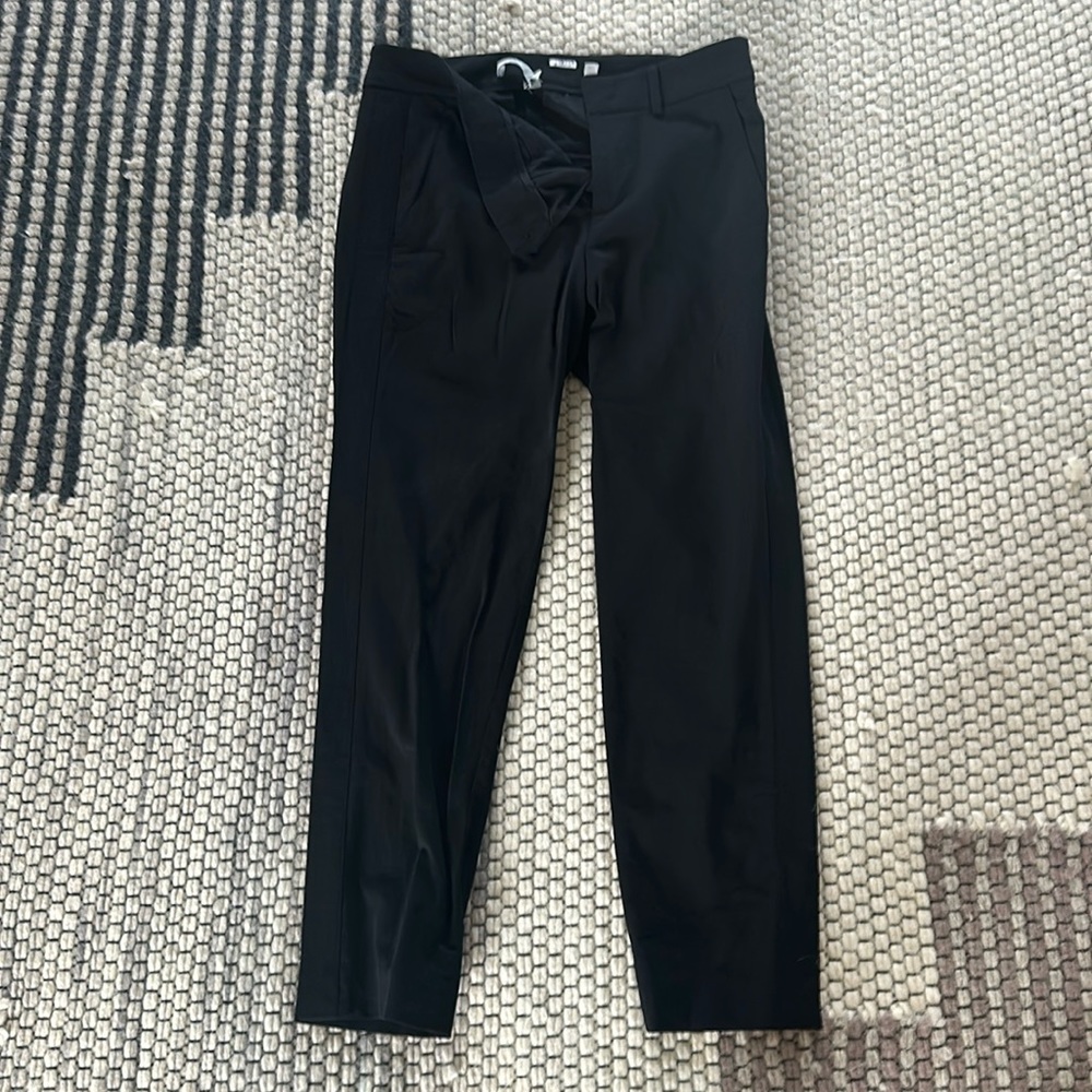 Vince black slim fit dress pants